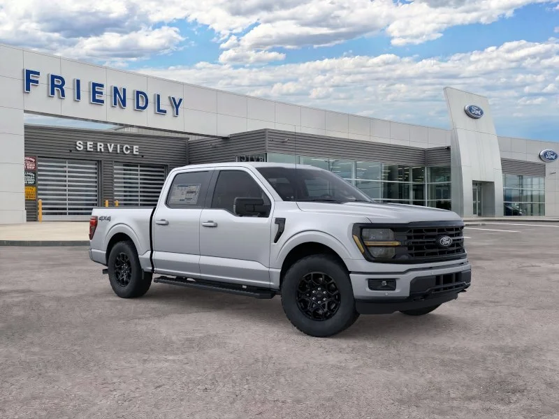 New 2026 Iconic Silver Metallic Ford XLT image 7