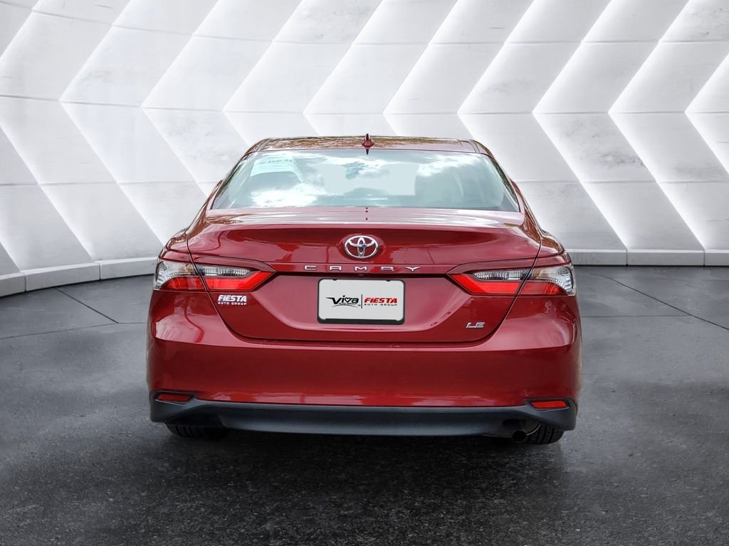 Used 2022 Red Toyota LE image 5