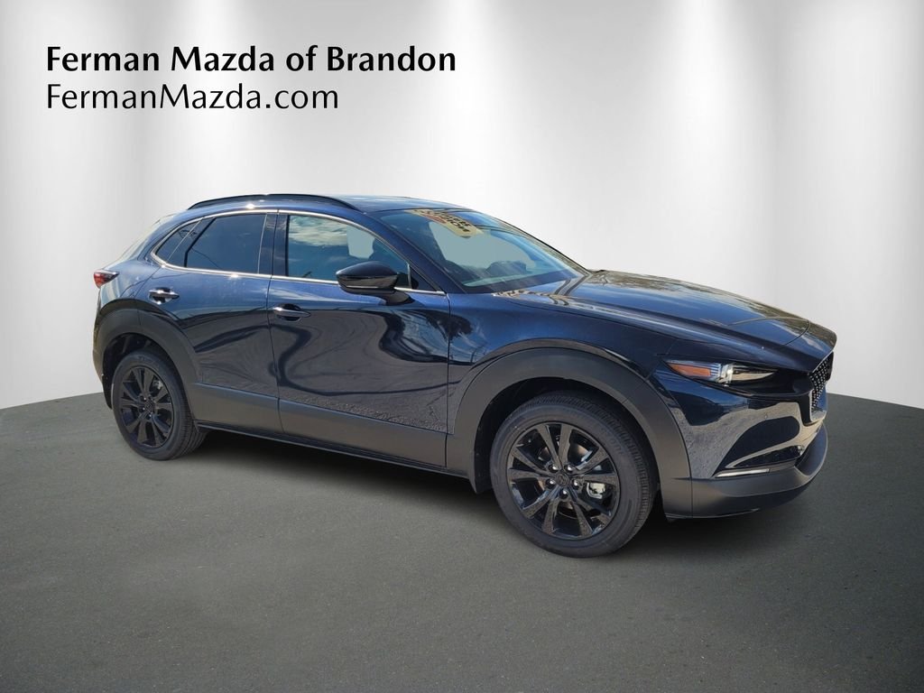 New 2026 Deep Crystal Blue Mica Mazda 2.5 Turbo Premium Plus AWD image 1