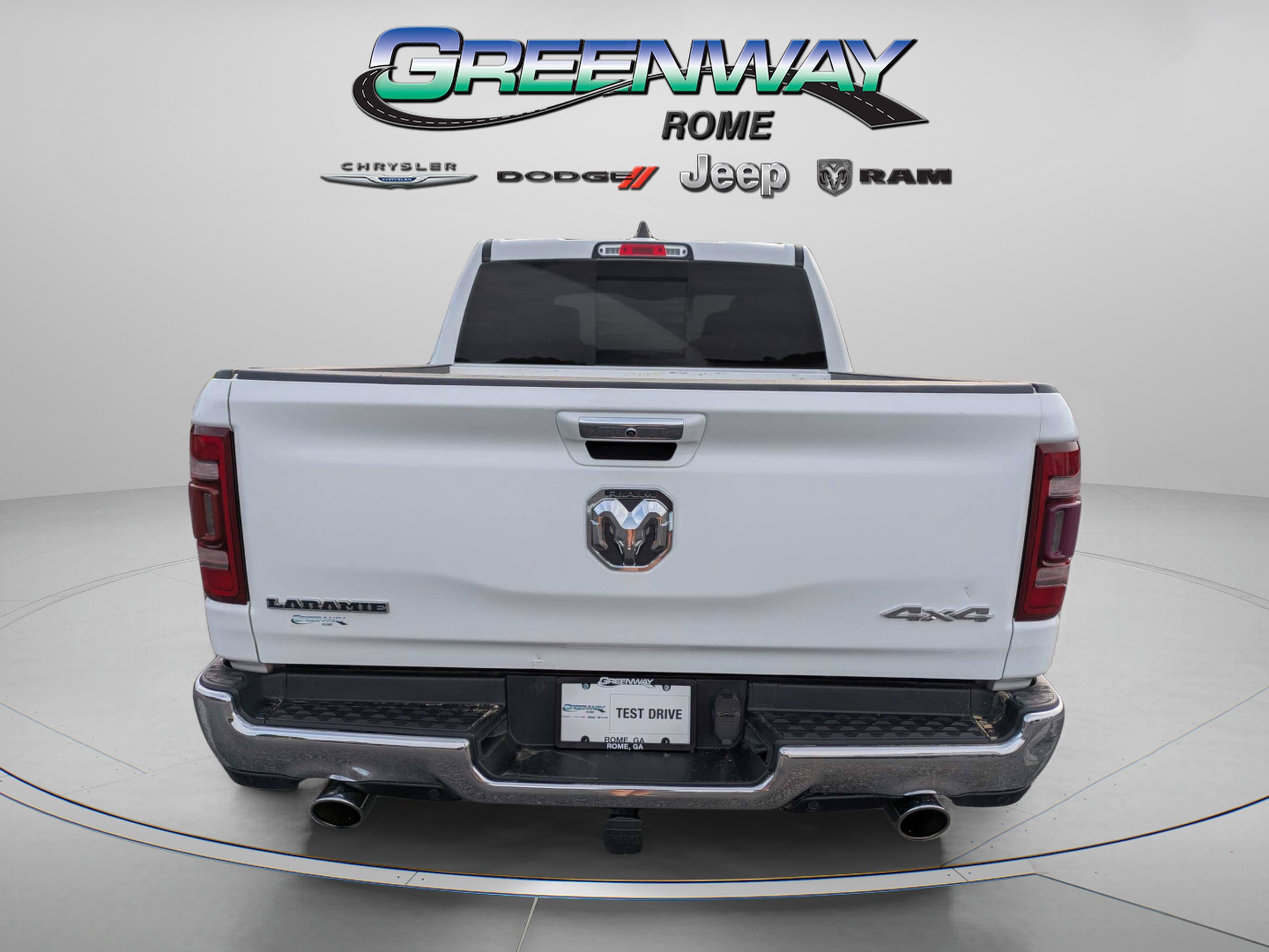 Used 2022 Bright White Clearcoat Ram Laramie image 6