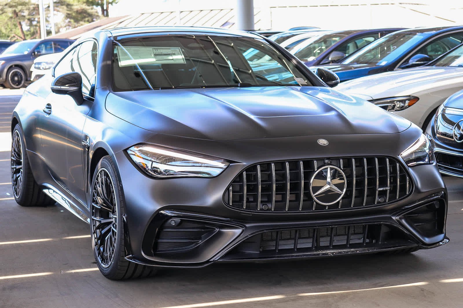 New 2027 MANUFAKTUR exclusive graphite grey magno Mercedes-Benz AMG® CLE 53 image 5