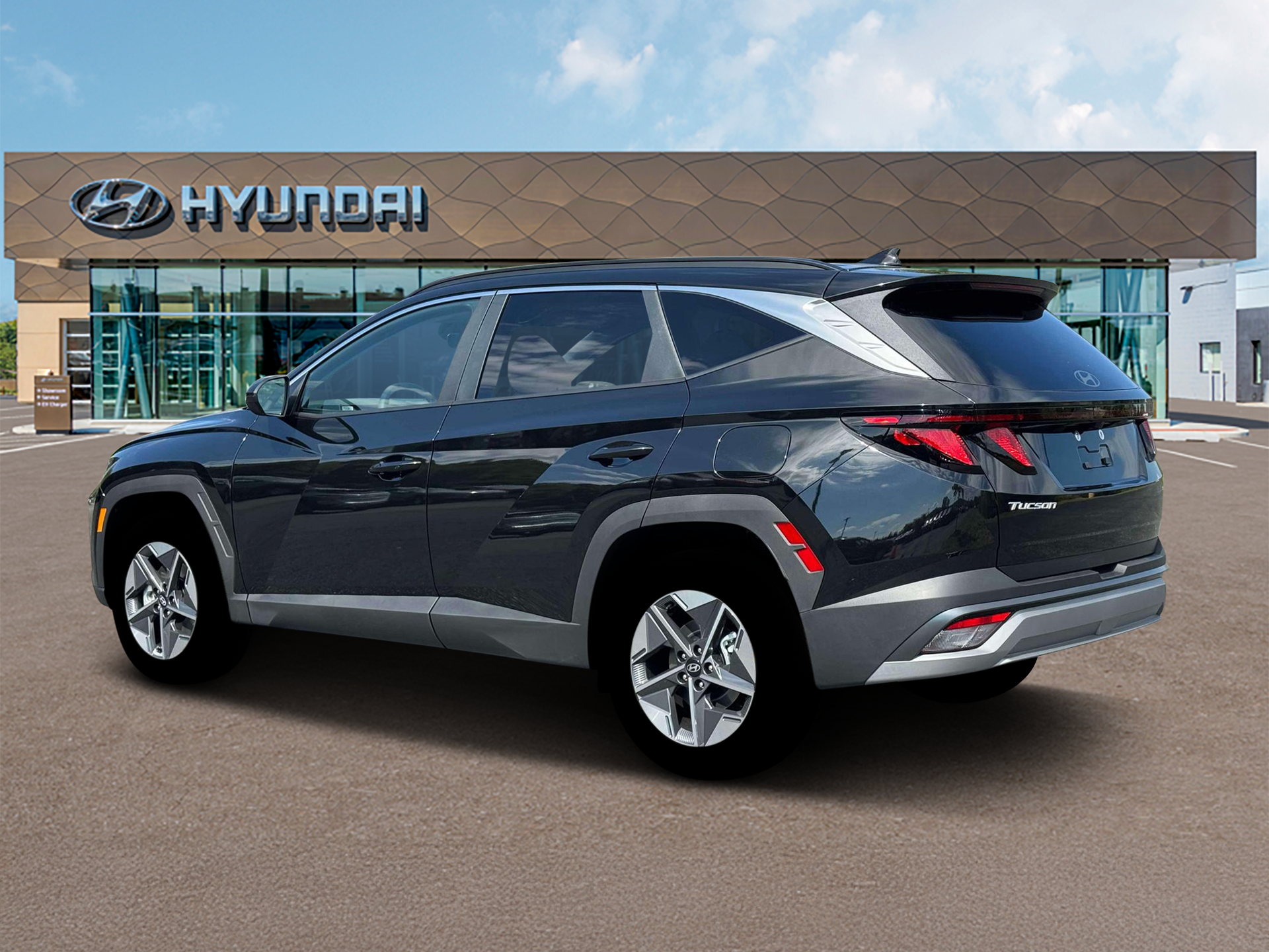 New 2026 Black Hyundai SEL AWD image 4