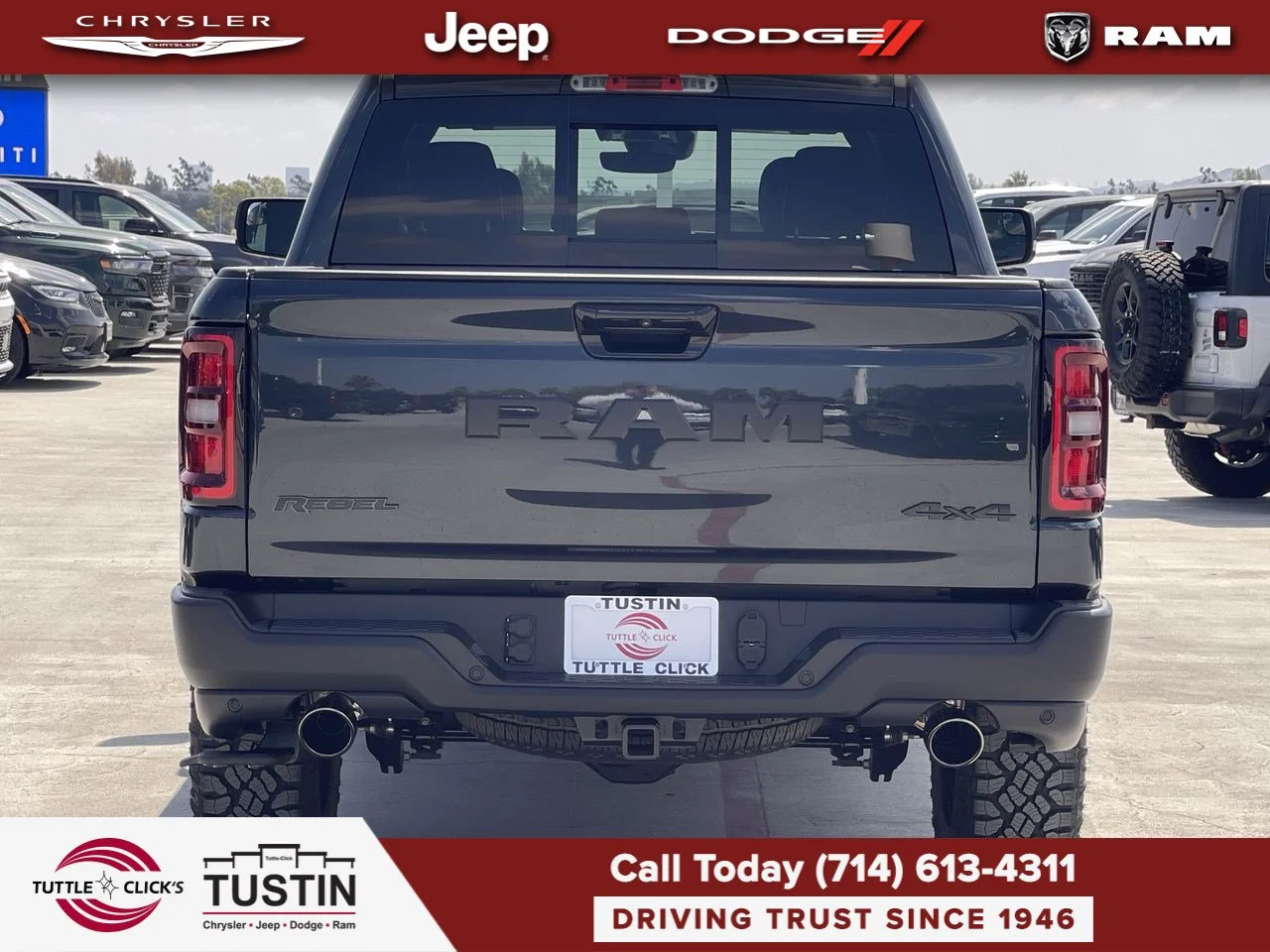 New 2027 Forged Blue Metallic Exterior Paint RAM Rebel image 11