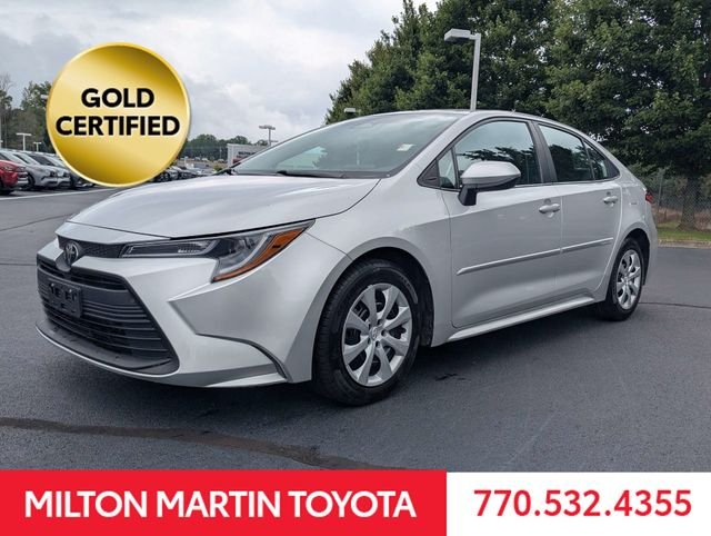 Certified Used 2024 Silver Toyota LE image 5