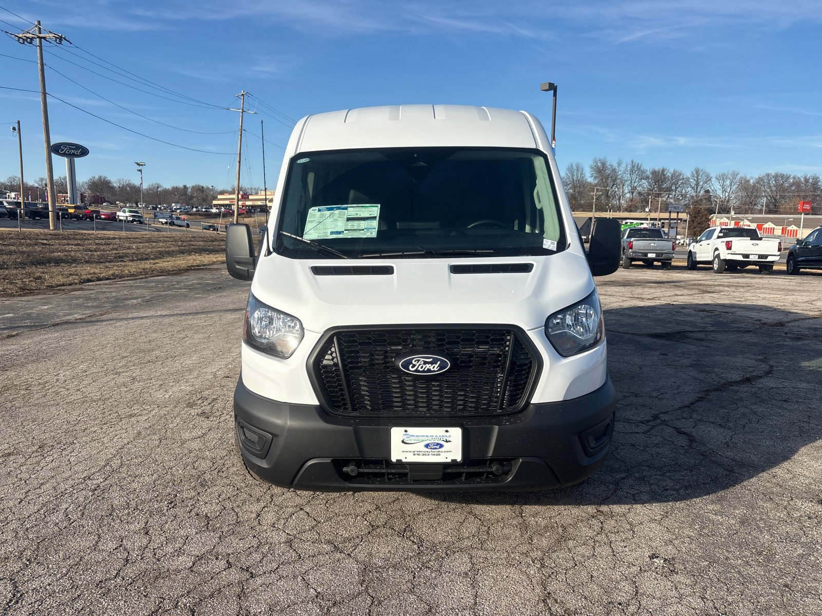 New 2026 Oxford White Ford Cargo Van image 10