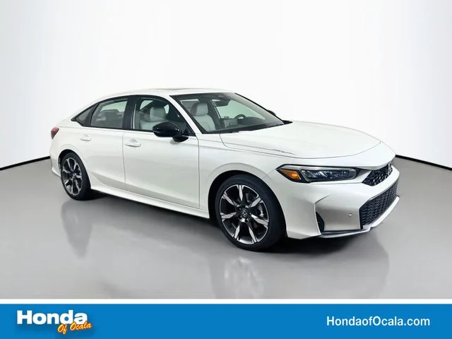 New 2026 Platinum White Pearl Honda Sport Touring image 1