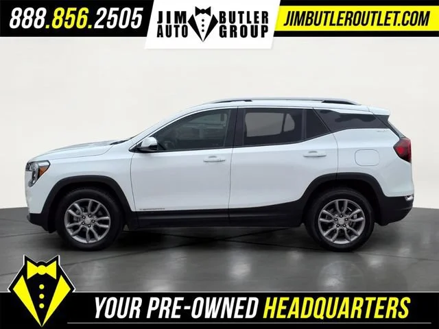 Used 2024 Summit White GMC SLT image 20