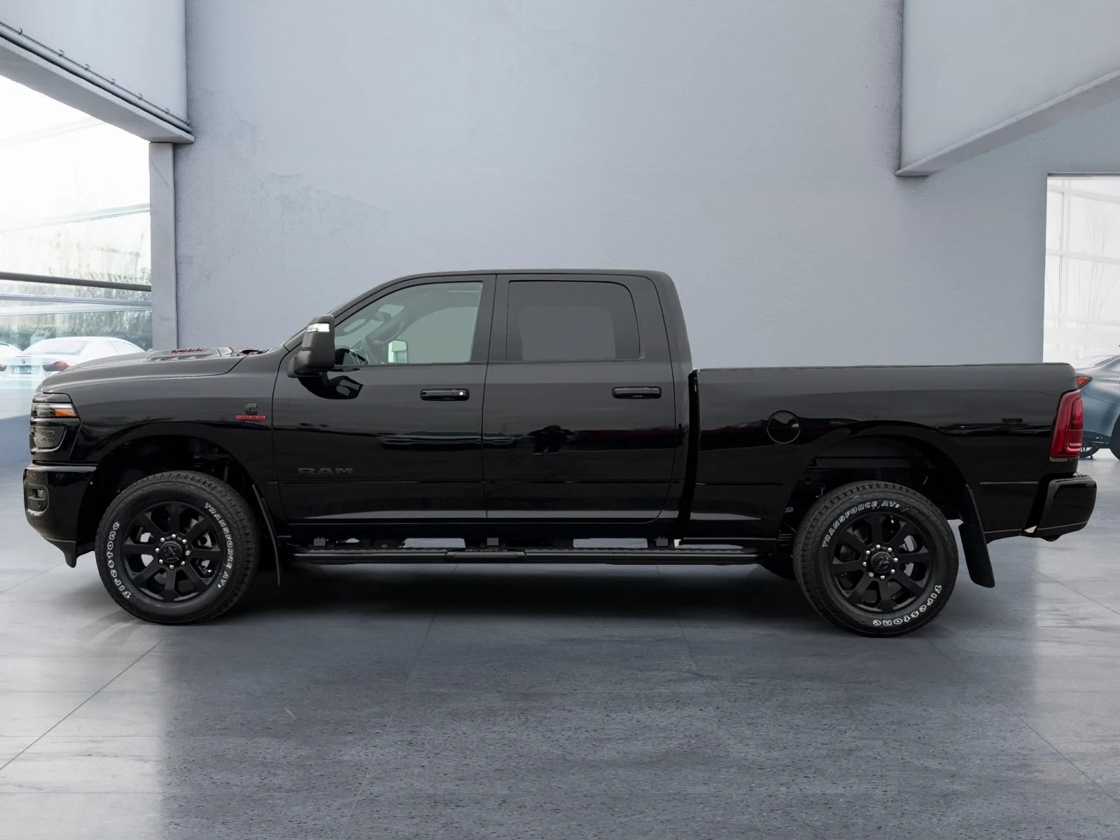 New 2027 Diamond Black Crystal Pearl Ram Laramie image 2