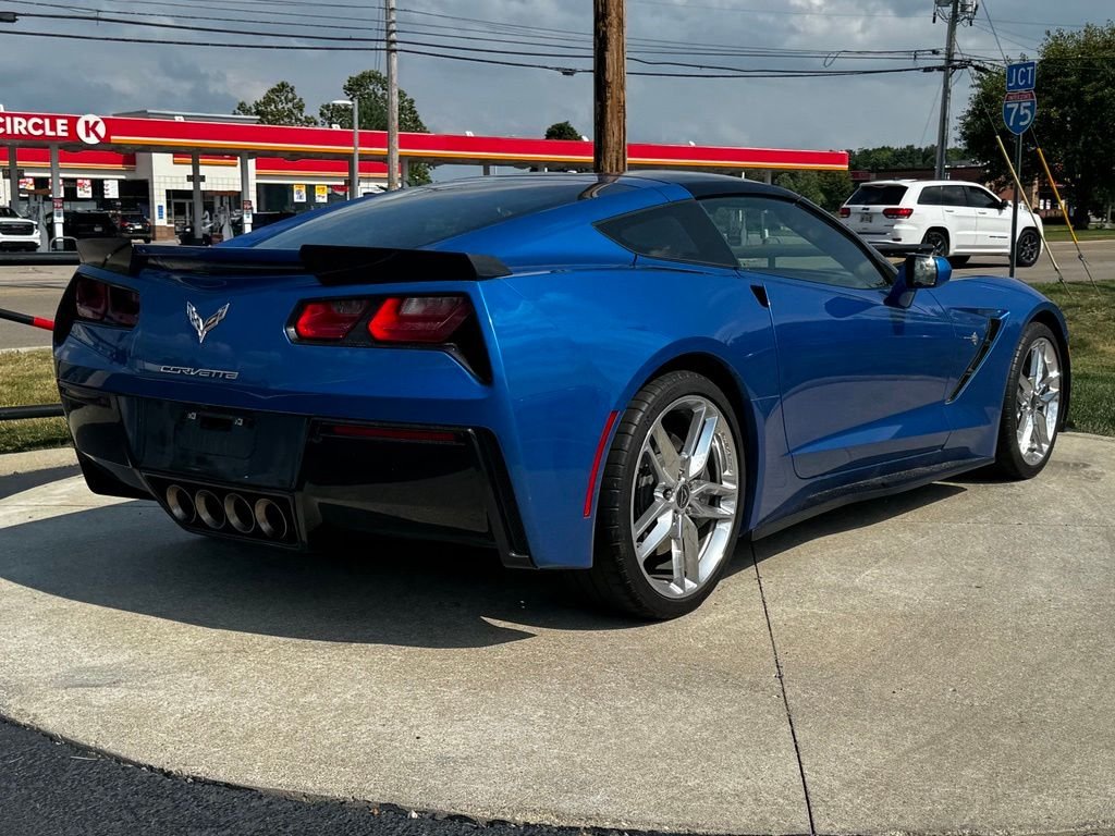 Used 2016 Laguna Blue Metallic Tintcoat Chevrolet Stingray image 7