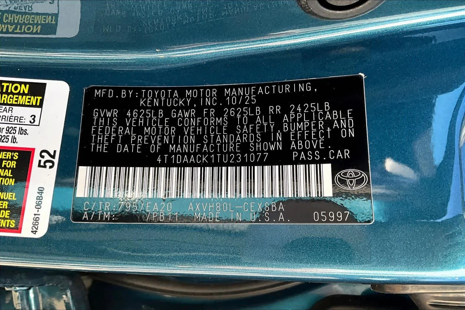 2026 Toyota Camry SE - Photo 19