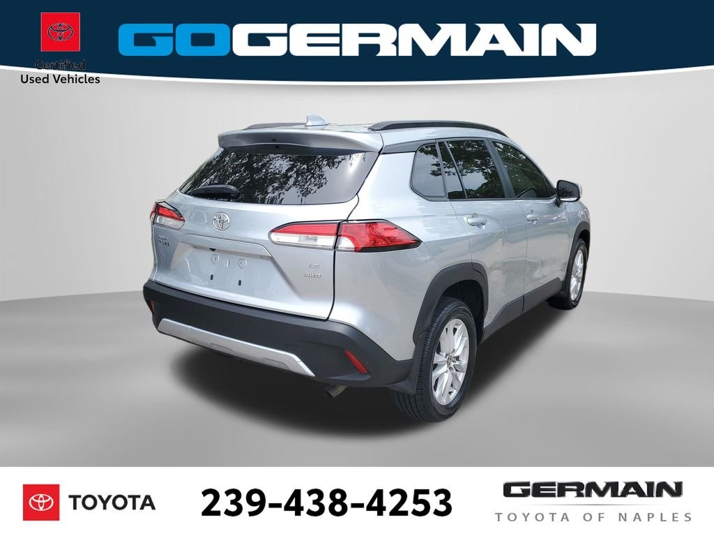 Certified Used 2024 Silver Toyota LE image 8