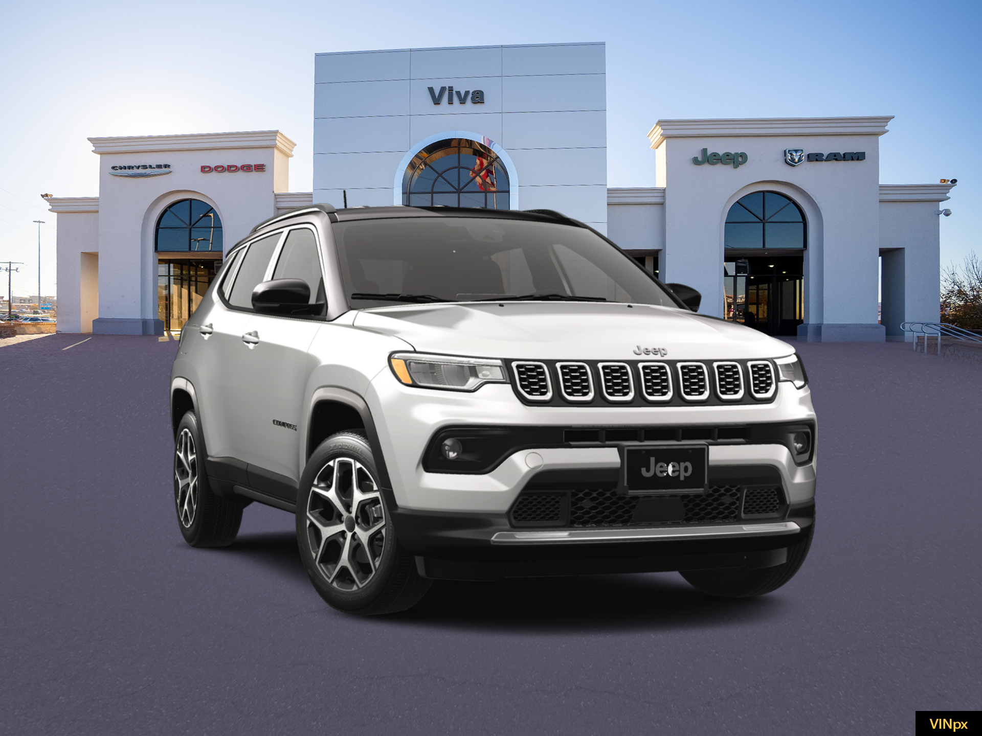 New 2026 Bright White Clear-Coat Exterior Paint Jeep Limited image 16