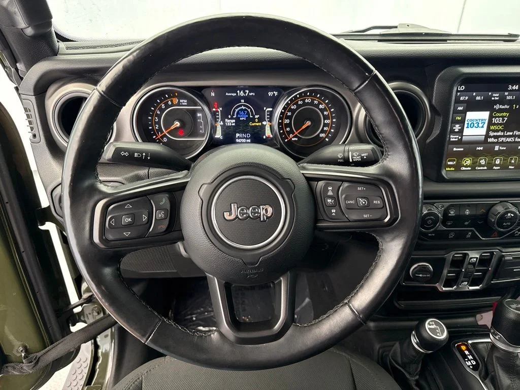 Used 2022 Green Jeep Unlimited Willys image 24