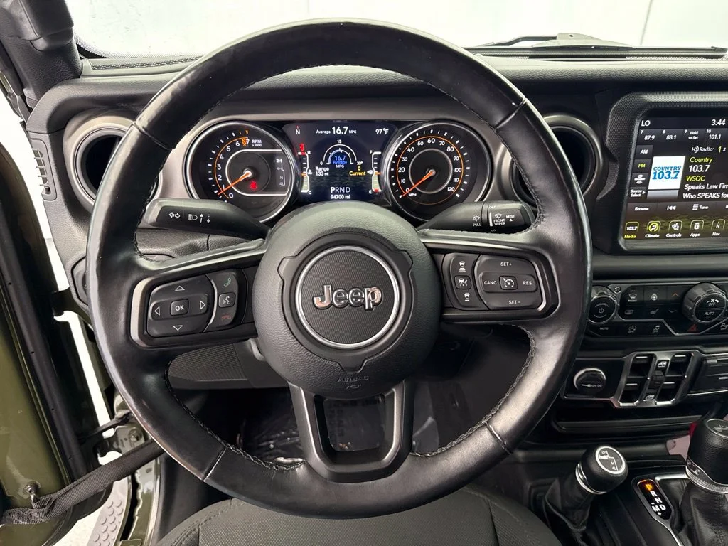 Used 2022 Green Jeep Unlimited Willys image 24
