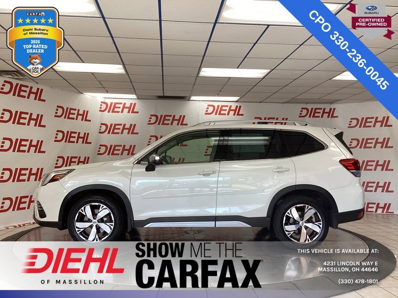 Used 2023 White Subaru Touring image 4