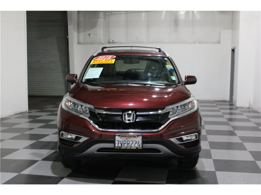 Used 2016 Burgundy Honda EX-L image 2