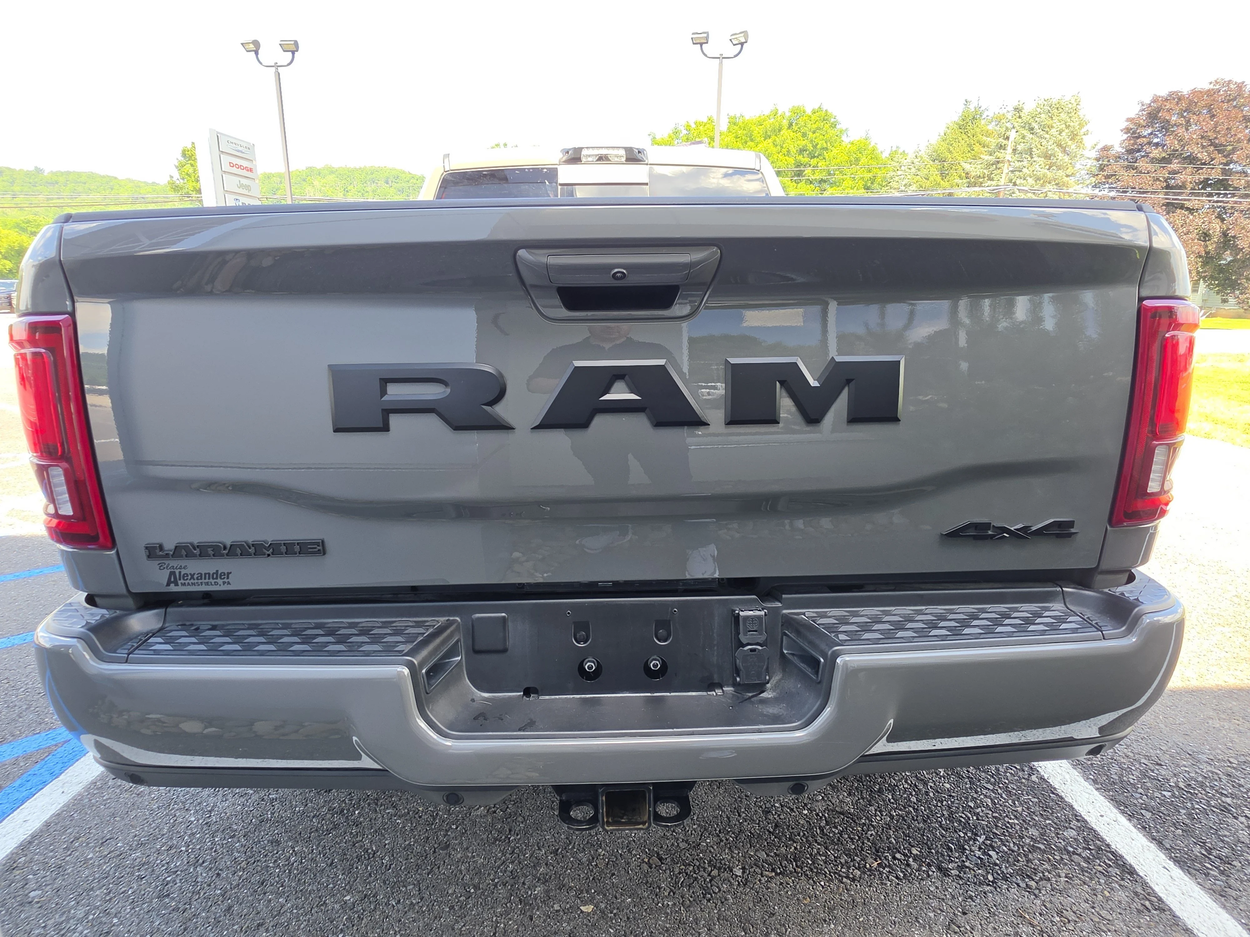 Used 2026 Ceramic Gray Clearcoat Ram Laramie image 4