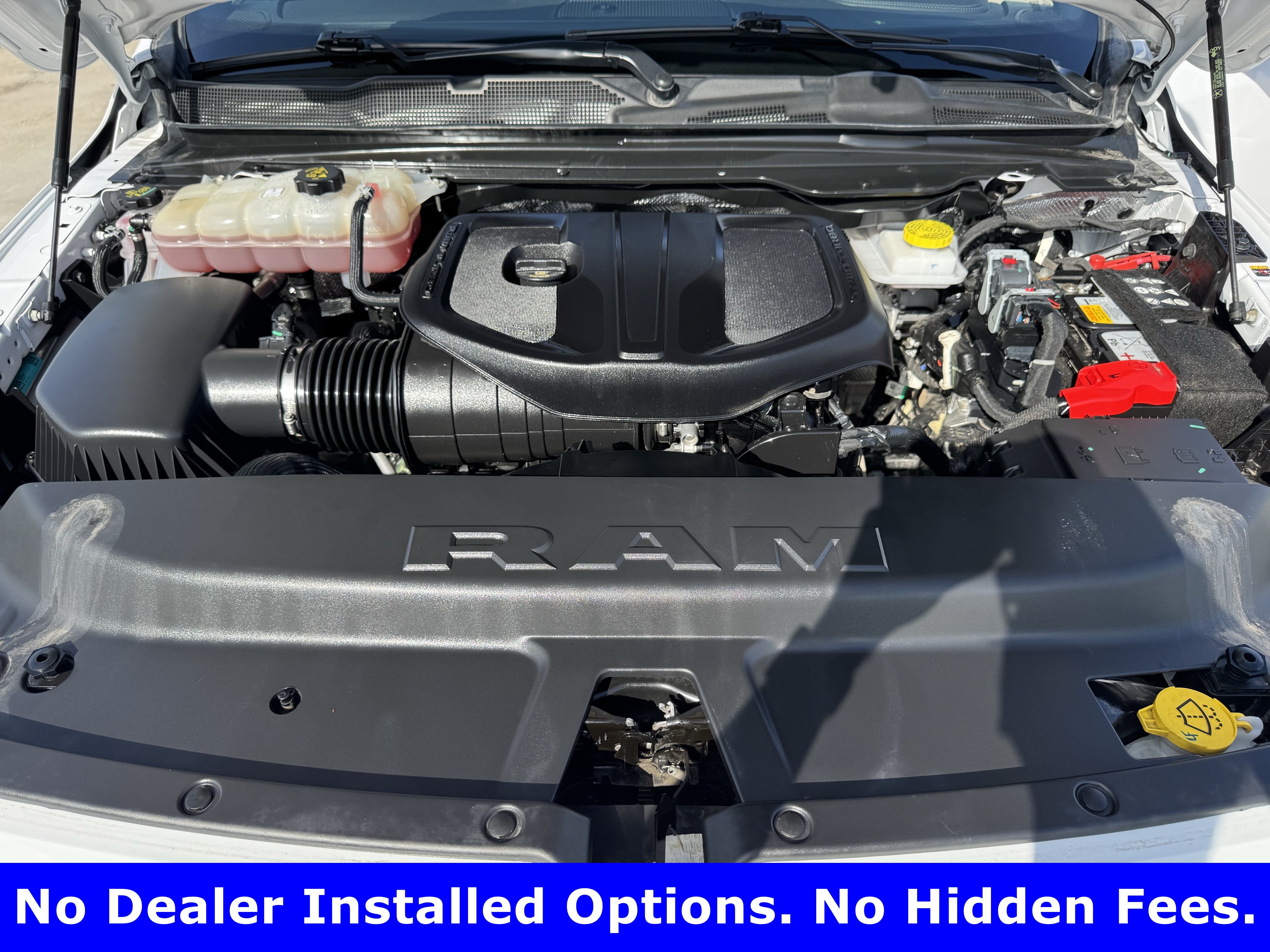 Used 2025 Bright White Clearcoat Ram Laramie image 26