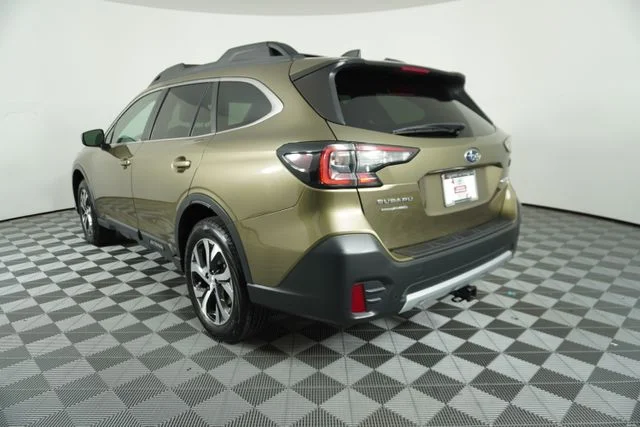 Certified Used 2022 Green Metallic Subaru Limited image 5