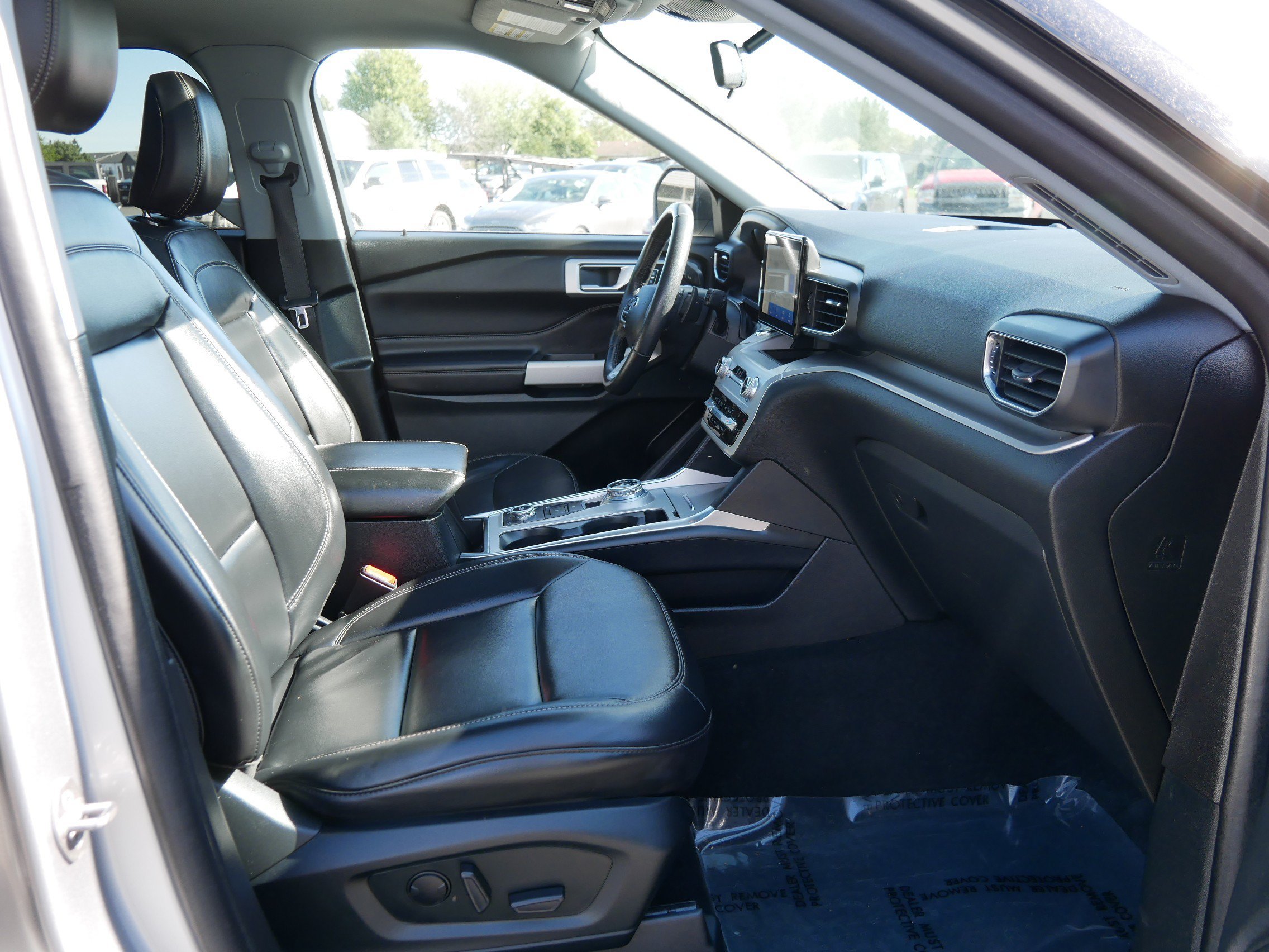 Used 2021 Iconic Silver Metallic Ford XLT image 15