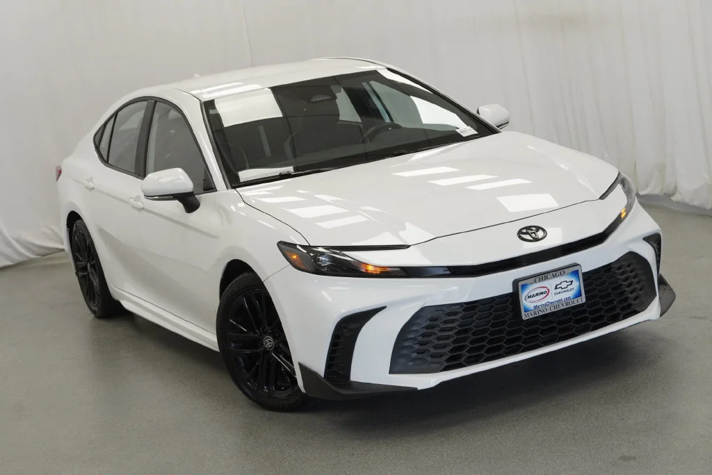 Used 2025 White Toyota SE image 14