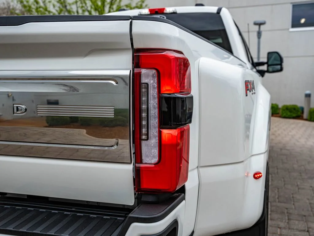 Used 2024 Star White Metallic Tri-Coat Ford Limited image 18