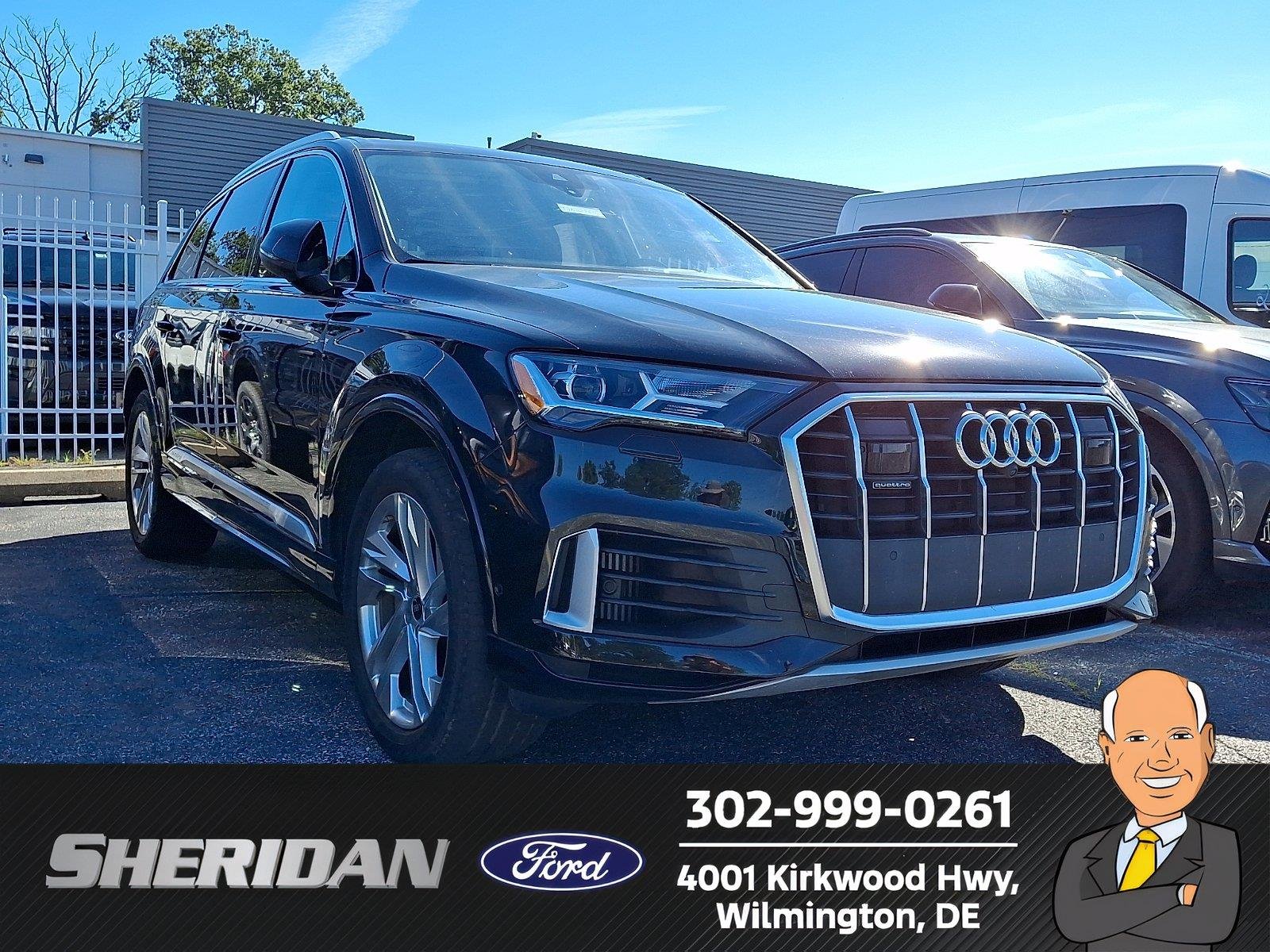 Used 2022 Mythos Black Metallic Audi Premium Plus image 1