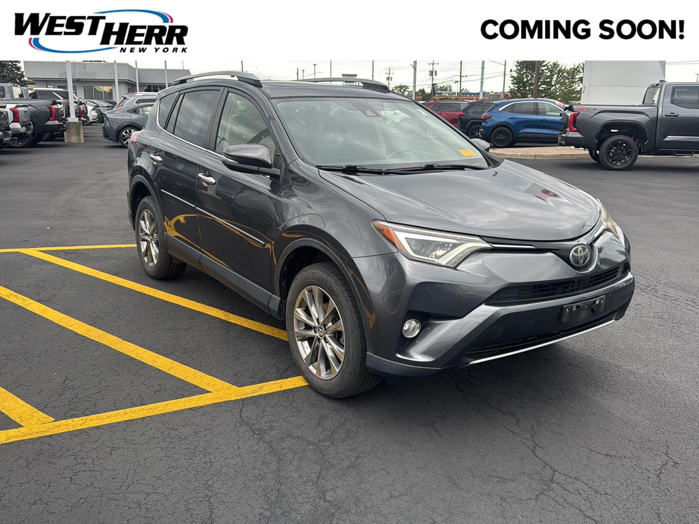 Used 2018 Magnetic Gray Metallic Toyota Limited image 1
