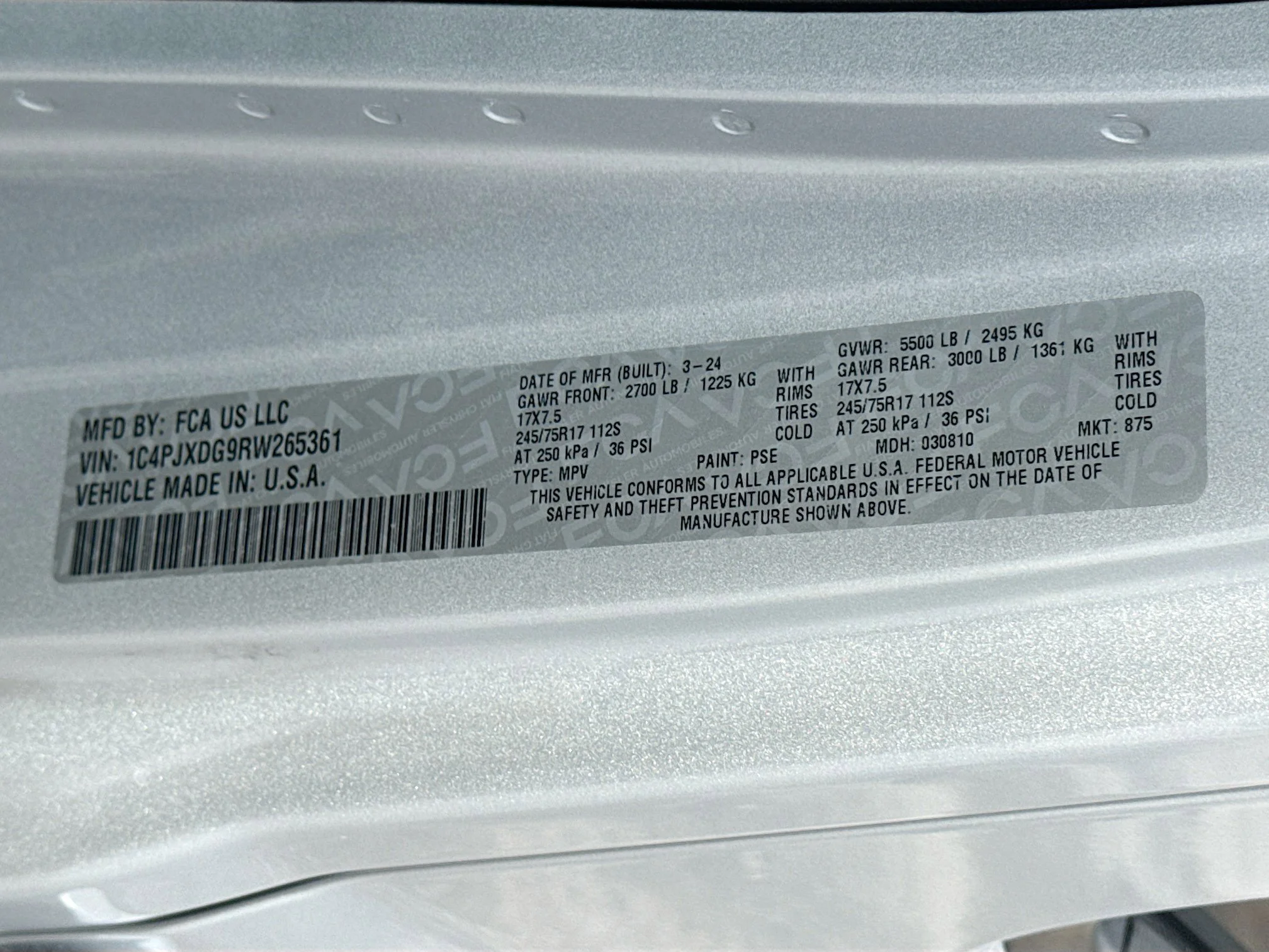 Used 2024 Silver Zynith Clearcoat Jeep Sport S image 41