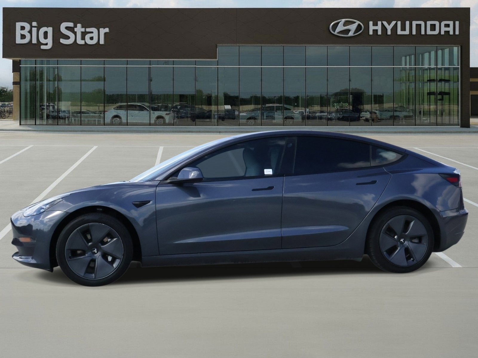 Used 2023 Tesla Model 3 Base with VIN 5YJ3E1EA8PF499860 for sale in Friendswood, TX