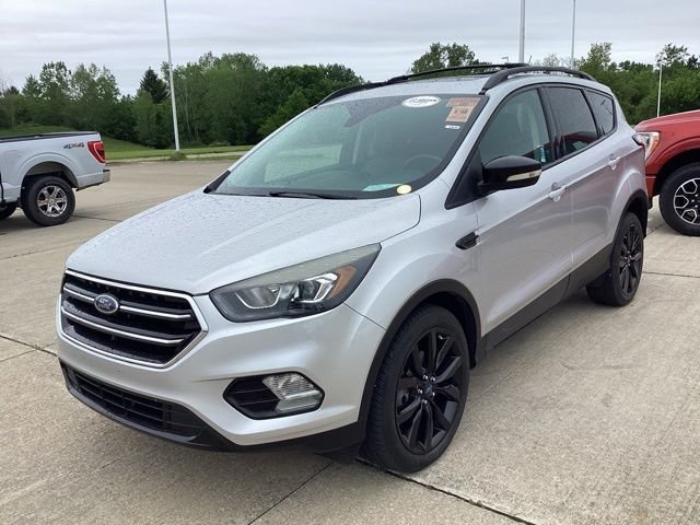 Used 2017 Ford Escape Titanium with VIN 1FMCU9J90HUA91435 for sale in Sheffield, OH