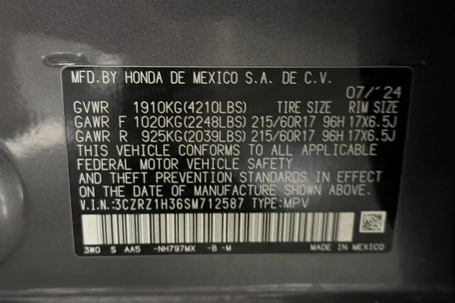 Certified Used 2025 Modern Steel Metallic Honda LX image 37