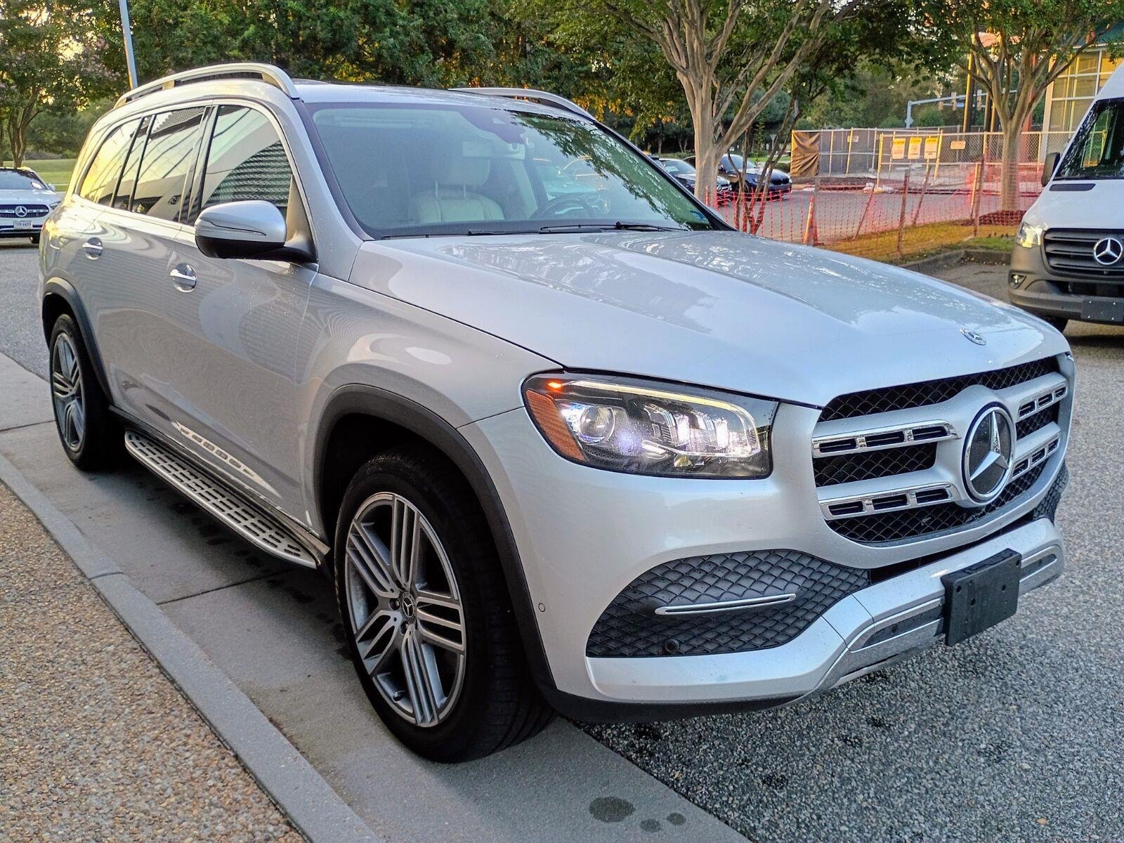 Used 2020 Iridium Silver Metallic Mercedes-Benz GLS 450 image 2