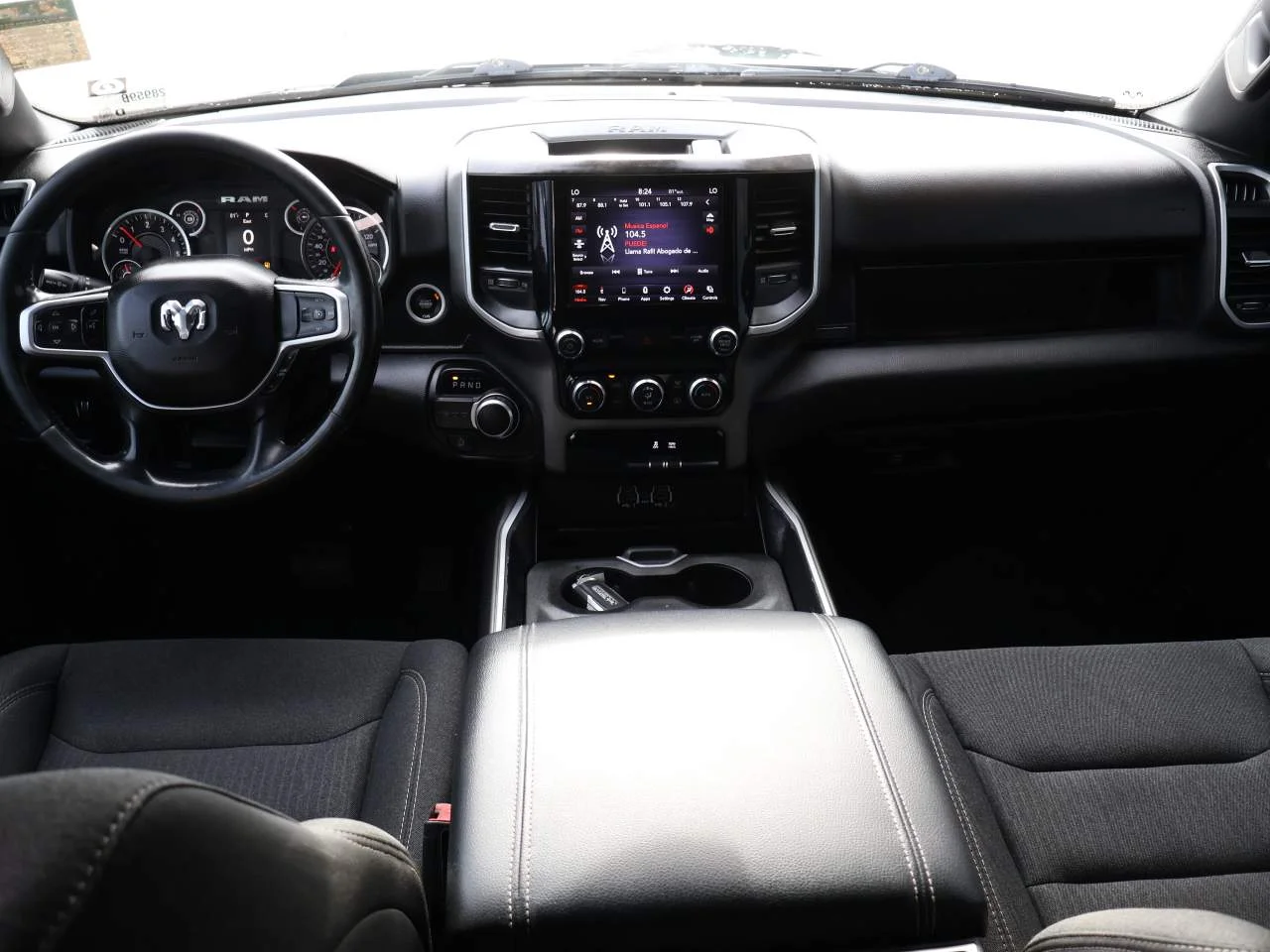 Used 2020 Diamond Black Crystal Pearl Coat Ram Big Horn Crew Cab image 11