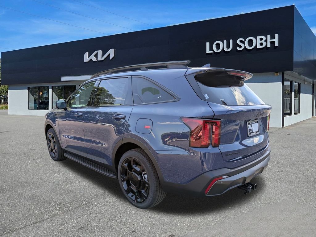 New 2025 Midnight Lake Blue Kia X-Line SX AWD image 5