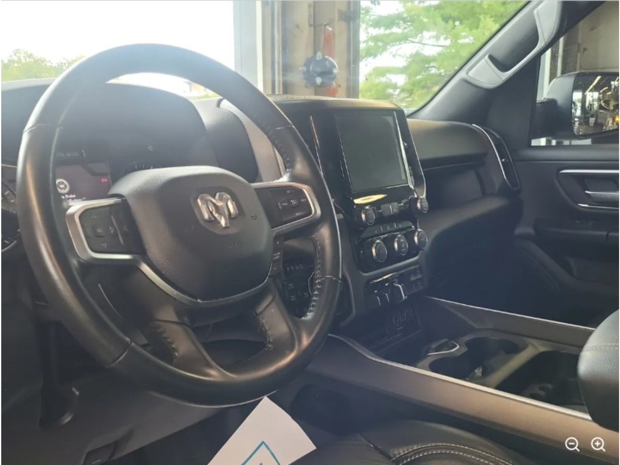 Used 2022 Granite Crystal Metallic Clearcoat Ram Big Horn image 6