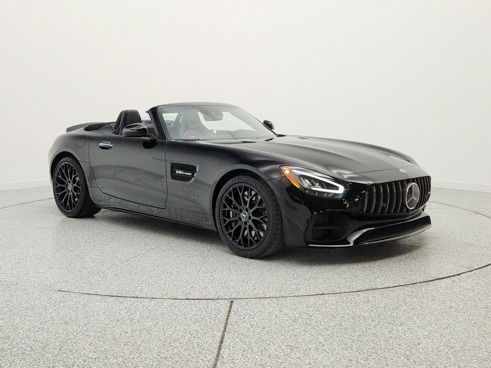 Certified Used 2021 Black Mercedes-Benz AMG® GT Roadster image 3