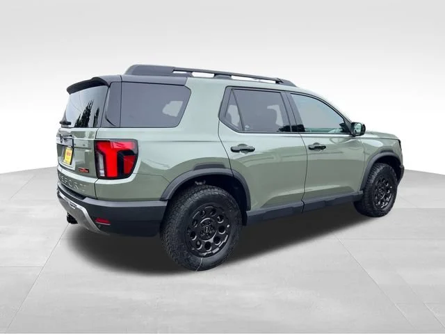 New 2026 Ash Green Metallic Honda TrailSport Elite Blackout image 8