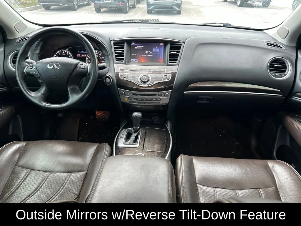 Used 2015 Black Obsidian INFINITI Base image 10