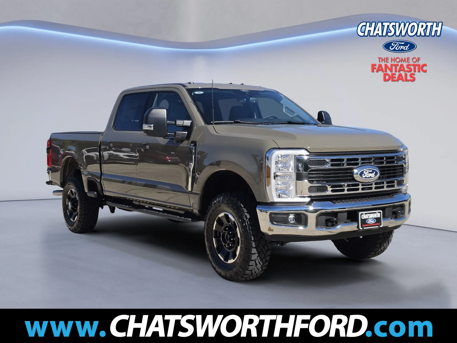 New 2027 Marsh Gray Metallic Ford F-250® XLT image 1