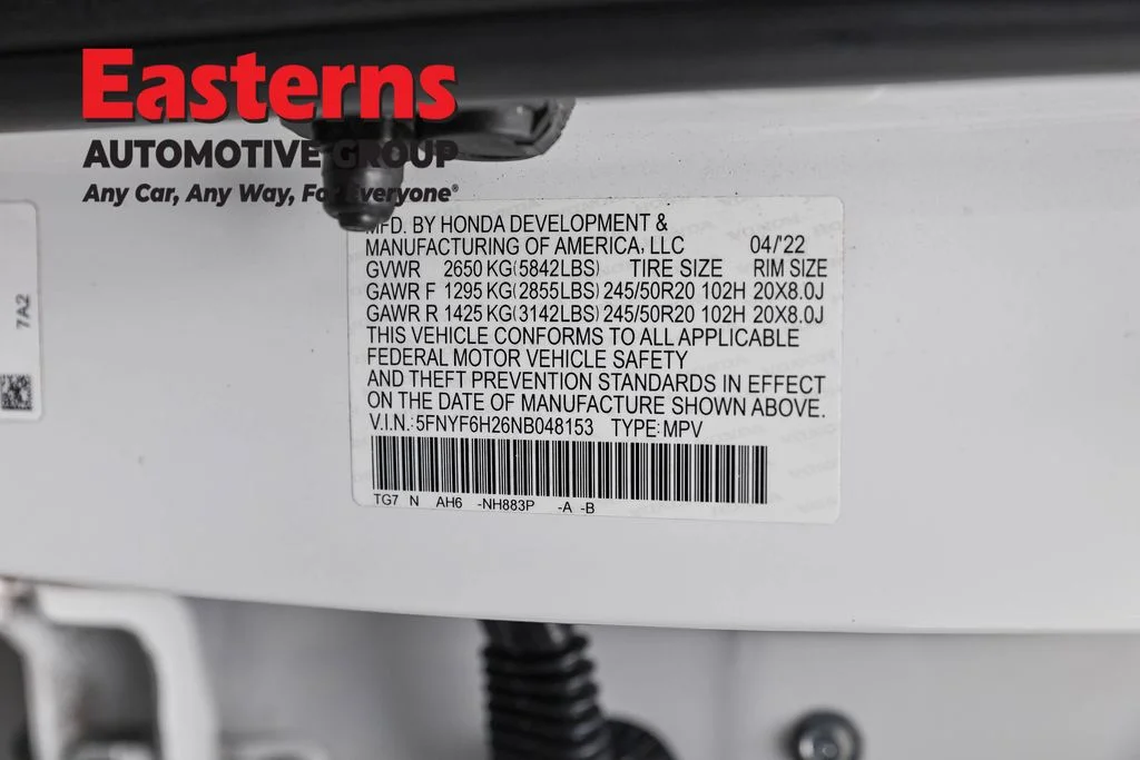 Used 2022 White Honda Special Edition image 36