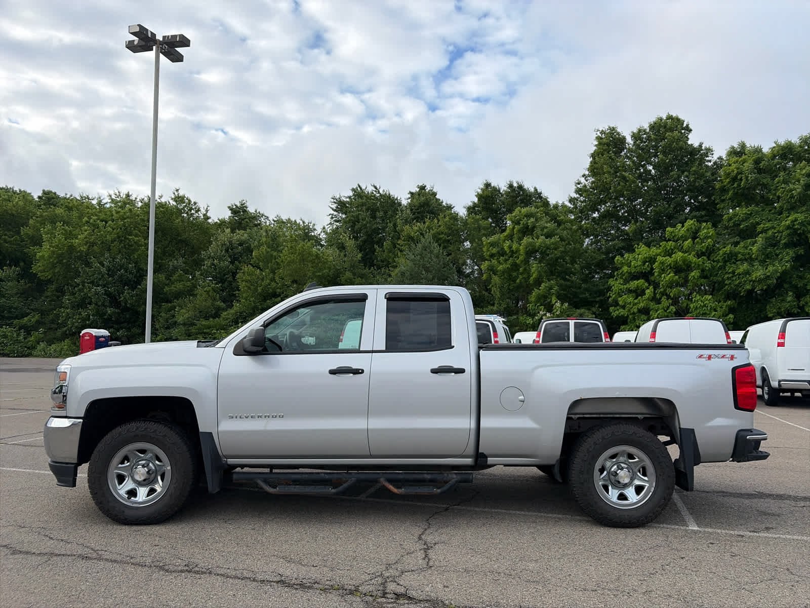 Used 2017 Silver Ice Metallic Chevrolet LS image 4
