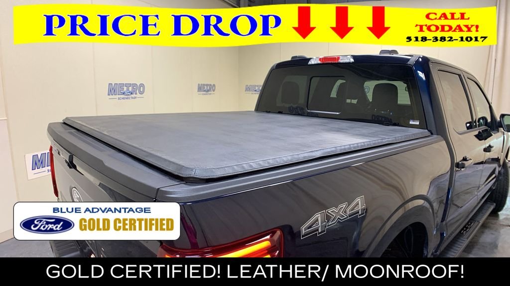 Certified Used 2025 Blue Metallic Ford Lariat image 18