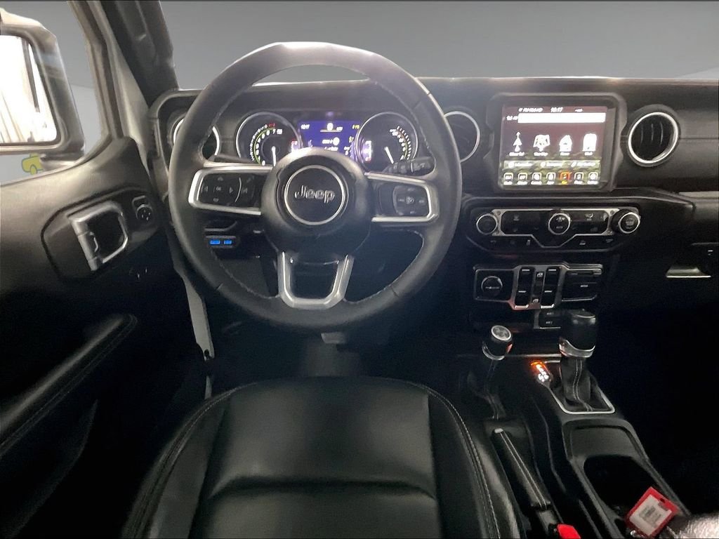 Used 2023 White Jeep Sahara 4xe image 17