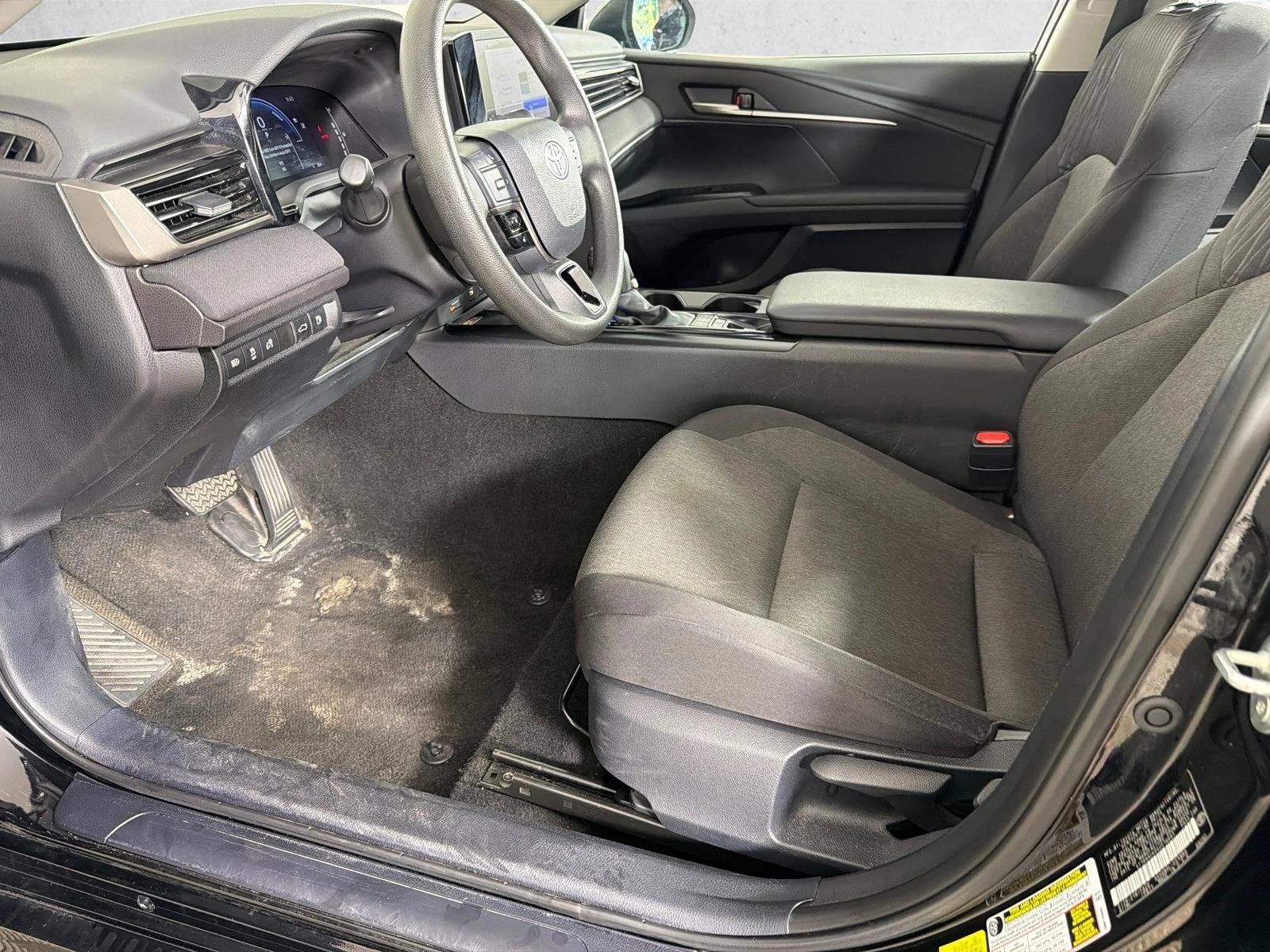 Used 2025 Midnight Black Metallic Toyota LE image 9