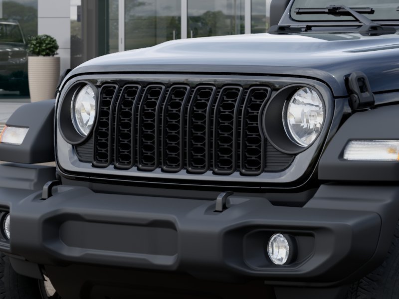 New 2026 Black Clearcoat Jeep Sport 4-Door image 37