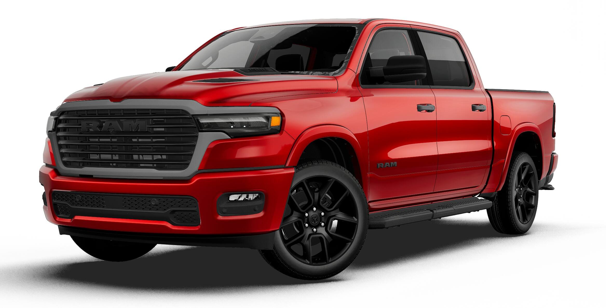 New 2027 Molten Red Pearl-Coat Exterior Paint RAM LARAMIE image 13