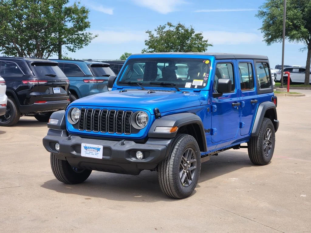 New 2026 Hydro Blue Pearl-Coat Exterior Paint Jeep Sport image 2
