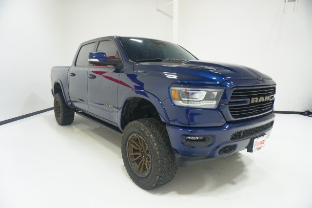 Used 2021 Hydro Blue Pearlcoat Ram Laramie image 3