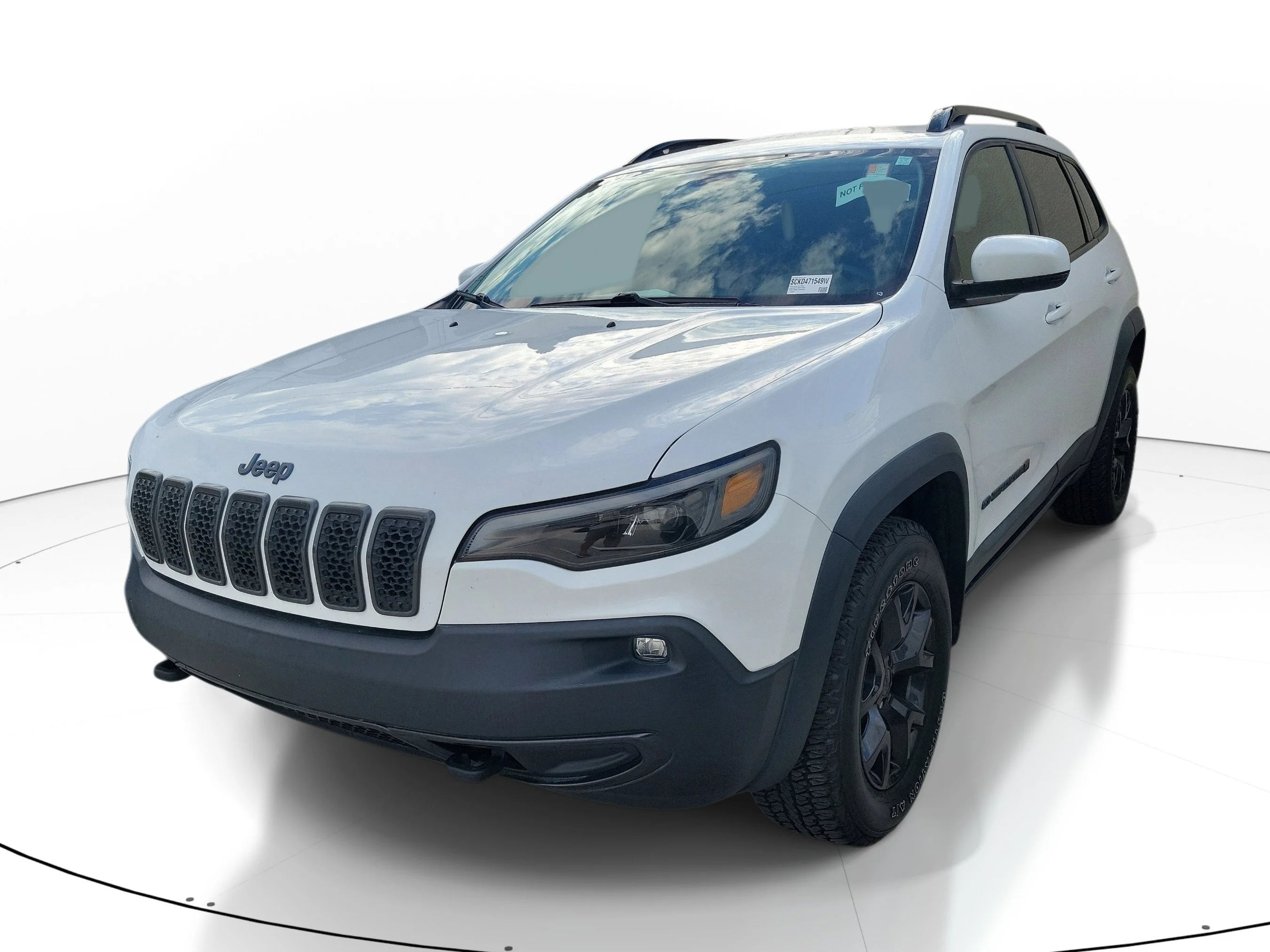 Used 2019 Bright White Clearcoat Jeep Upland image 3